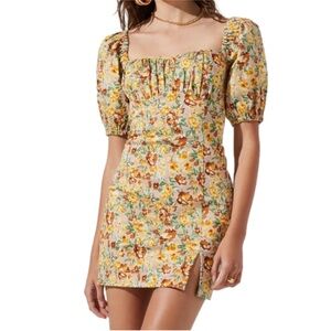 Astr | Dresses | Astr Lakelyn Floral Embroidered Mini Dress Cream Size  Small | Poshmark